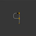 Metal Safety Fence With Silver Horizontal Bars Yellow Bases And Black Yellow Grips