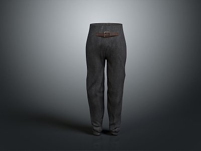 Trousers Men's Pants Women's Pants Clothes Realistic model