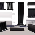 Modern radiator combination 3d model