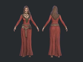 Dancer 3d model