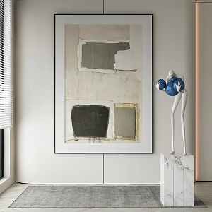 decorative painting 3d model
