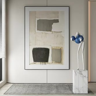 decorative painting 3d model