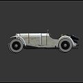 Hyundai Classic Car Mercedes-Benz 3d model