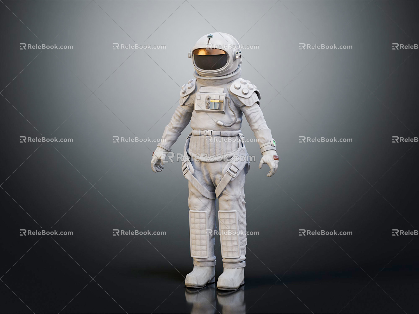 Modern Astronaut Space Suit Space Suit model