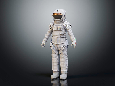 Modern Astronaut Space Suit Space Suit 3d model