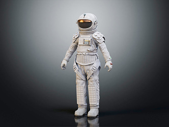 Modern Astronaut Space Suit Space Suit 3d model