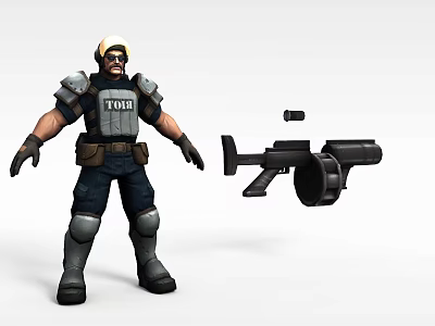 Industrial Steel Storage Locker With Multi Tier Shelves And Secure Locking System For Gym Use 3d model