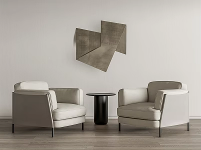 Modern Minotti leisure sofa combination 3d model