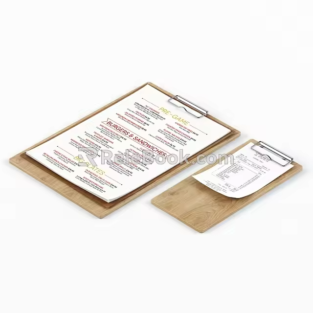 Notebook 3d model