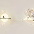Modern wall lamp decorative lamp art lamp 3d model