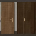 Sub-mother door combination 3d model