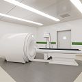 Modern CT Room Hospital 3d model