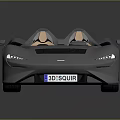 Silver Convertible Sports Car With Brown Leather Seats And Sleek Modern Design