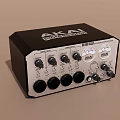 AKAI Professional Headphone Audio Interface With Multiple Knobs Input Output Controls