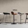 Modern Bar Chair Bar Stool 3d model