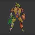 Modern Robot Sci-Fi Armor Sci-Fi Warrior Alien Warrior 3d model