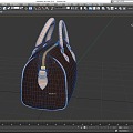 Women's Bag Women's Bag Kun Bag Leather Bag Handbag Fashion Bag Lv Bag Luxury Bag Low Face Low Number of Mold Simple Game Video Level Super Realistic 3d model