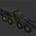 Bullet Car Military Transporter Military Truck Armed Truck Armed Bullet Car Armed Jeep Armed Truck 3d model