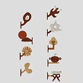 Modern Signs Guide Class Signs 3d model