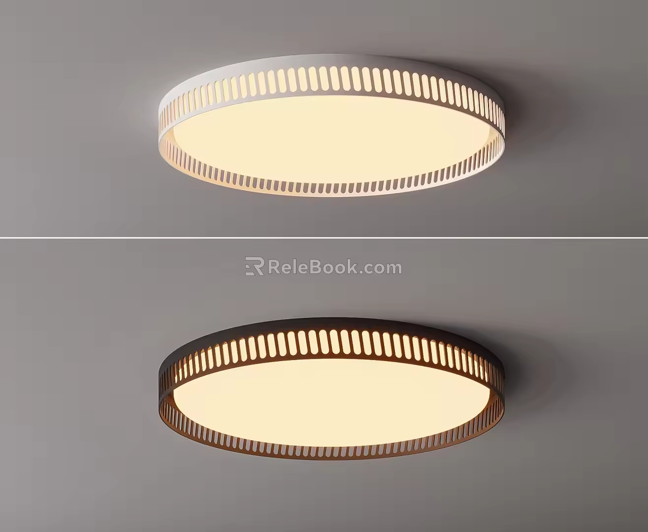Simple ceiling lamp 3d model