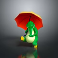 Crocodile Alligator Nile Crocodile carnivore reptile cold-blooded animal reptile 3d model