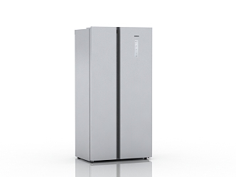 Modern refrigerator 3d model