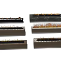 Modern Fireplace Designs With Wooden Bases And Colorful Flame Displays