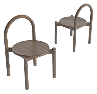 Wind single chair 3d model