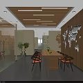 School Floor Plan Layout With Classrooms Corridors Labs And Educational Facilities