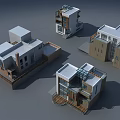 Modern Detached Villas With Various Unique Architectural Designs And Exteriors