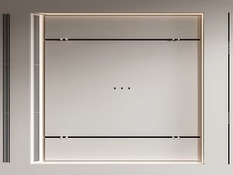 Modern Ceiling Ceiling Ceiling Shape Top Air-conditioning Port Downlight Spotlight 3d model