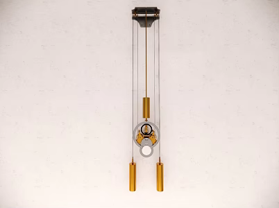 mechanical astronomical regulating clock 3d model