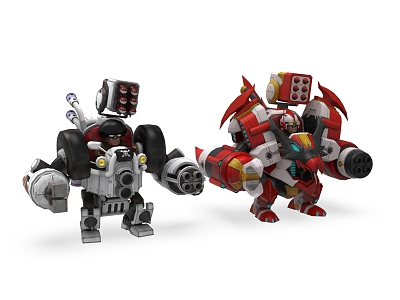 Children's robots Modern robots 3d model