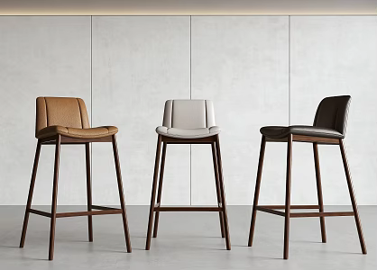Modern Bar Chair 3d model