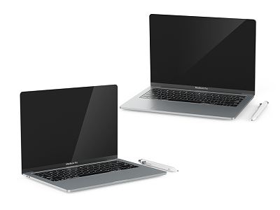 Modern Laptop model