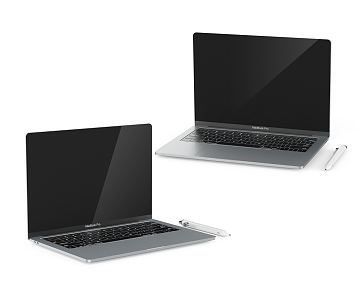 Modern Laptop 3d model