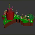Game Environment Game Scene Fairy Tale Scene Fairy Tale Magic Scene Magic Item Fantasy Scene 3d model