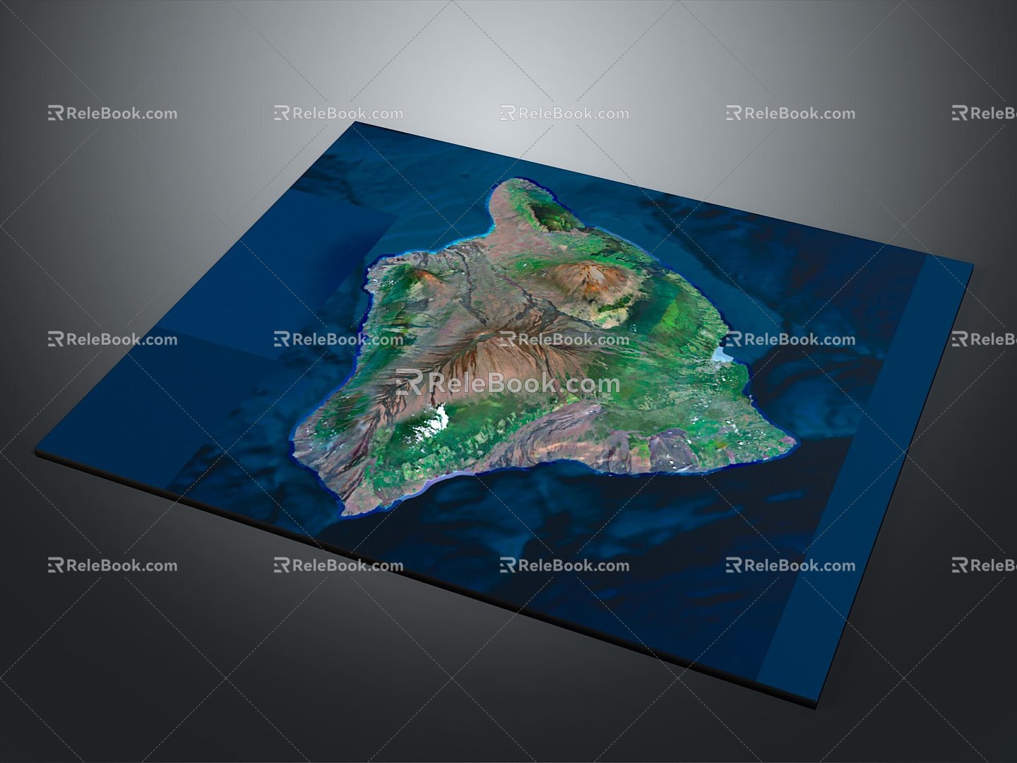 Geography, topography, mountain shape, ridge, ridge, valley, mountain range, canyon, geomorphology, mountain peak, mountain body 3d model