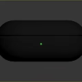 Samsung Wireless Earbuds Charging Case With Black Design Portable Size And Indicator Light 3d model