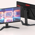 Monitor Screen TV TV Computer E-sports Monitor 3d model