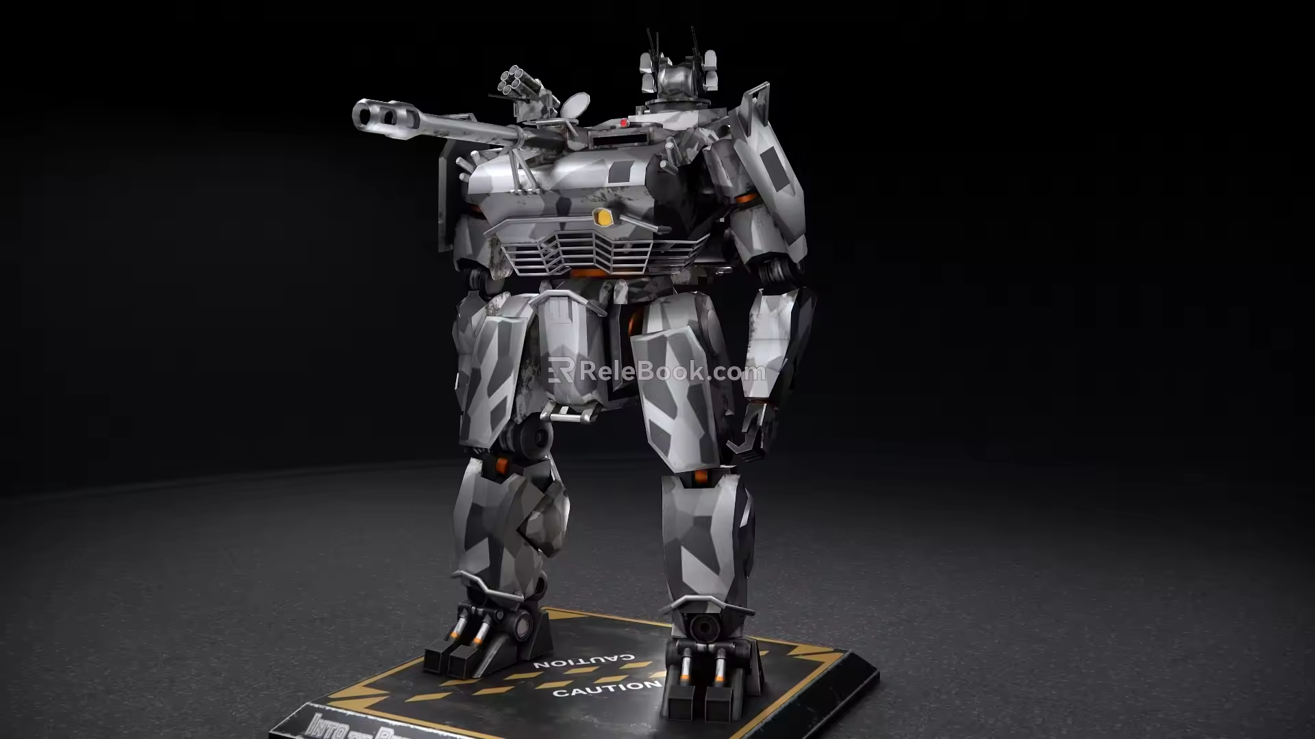 Modern robot science and technology sense robot combat mecha ornaments toys 3d model