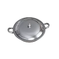 Stainless Steel Cookware Pot With Lid And Double Handles For Kitchen Cooking