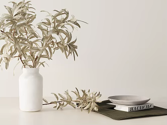 Modern ornaments combination decorations combination 3d model