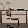 modern desk chair 3d model