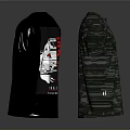 Stylish Cotton T Shirts for Daily Use with Striped Pattern and Solid Color Design