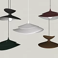 Modern Minimalist Pendant Lights With Contemporary Design And Multiple Color Layered Shades For Home Interior