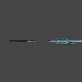 Weapons Ice Sword 3d model