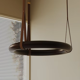 Modern chandelier 3d model