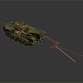 tanks military vehicles mechanized units armored units 3d model