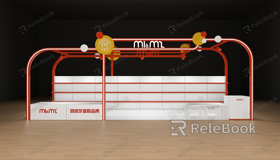 Shoe rack m1m2 multi-point small shop model